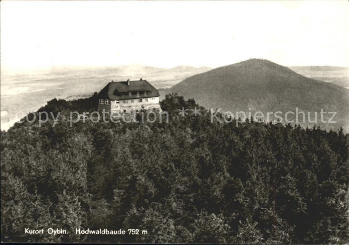 Oybin Sachsen Panorama Hochwaldbaude