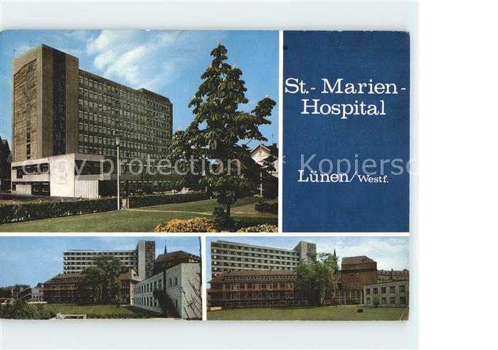 Luenen UNNA NRW St Marien Hospital Krankenhaus