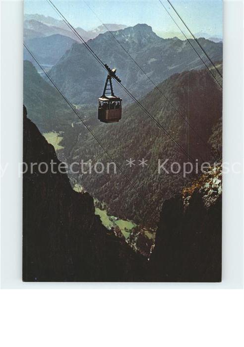 Ruhpolding Bayern Rauschbergbahn Chiemgauer Alpen