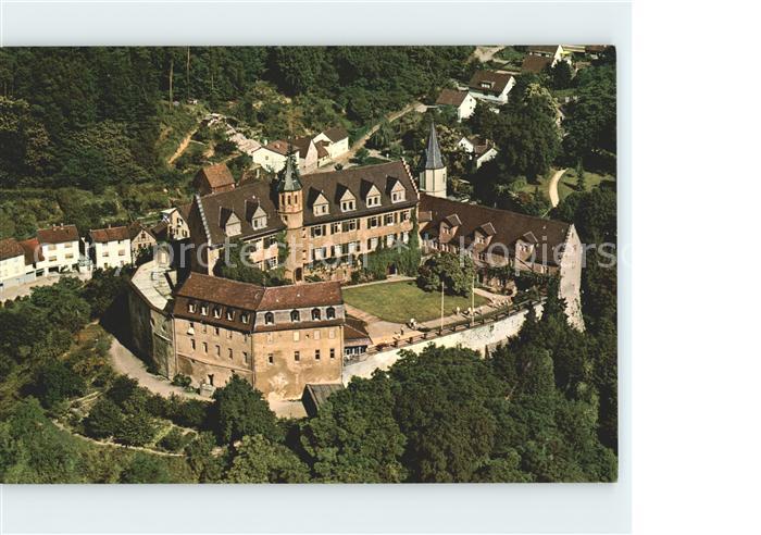 Schoenberg Bensheim Schloss Schoenberg Fliegeraufnahme