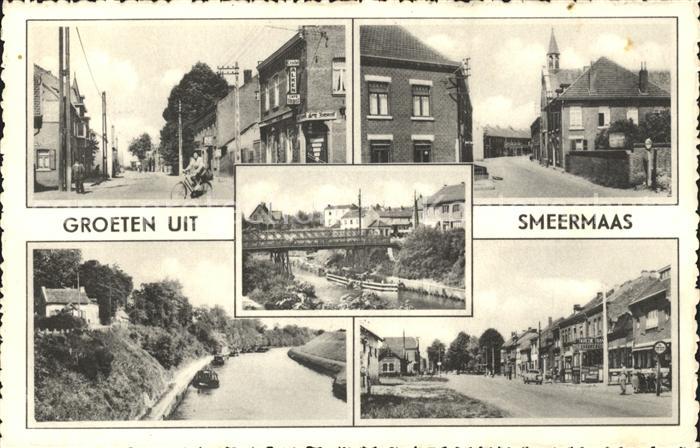 Smeermaas Teilansichten Kanal Bruecke