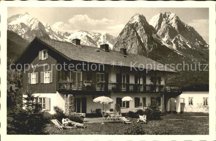 Grainau Gaestehaus Sonnenrain an der Zugspitze