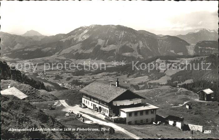 Fieberbrunn Tirol Alpengasthof Laerchfilzhochalm Alpenpanorama