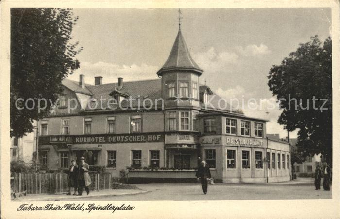 Tabarz Spindlerplatz Kurhotel Deutscher Hof Restaurant