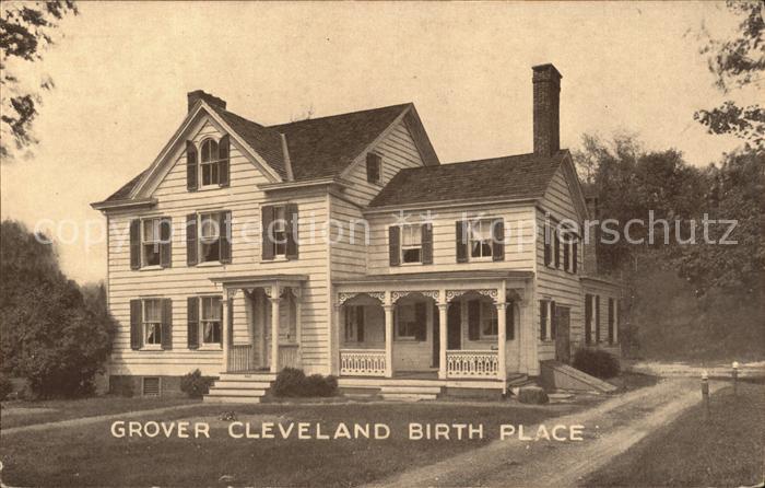 Caldwell New Jersey Grover Cleveland Birth Place US President Historic Site