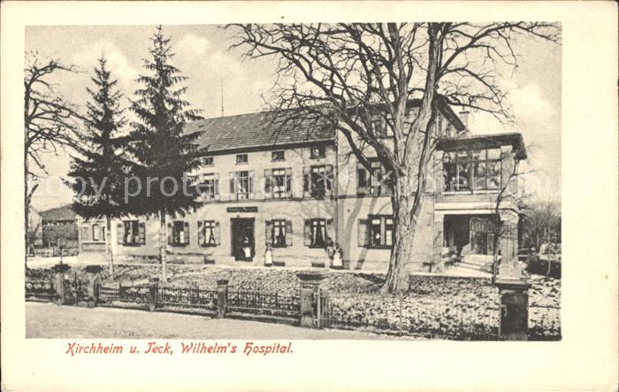 Kirchheim Teck Wilhelm's Hospital Krankenhaus