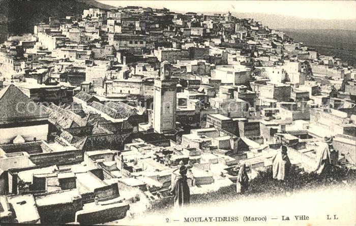 Moulay Idriss Vue generale de la ville