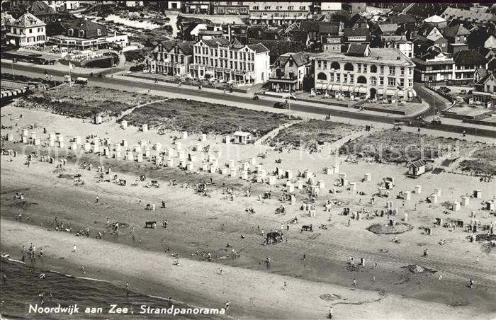 Noordwijk aan Zee Strandpromenade Fliegeraufnahme