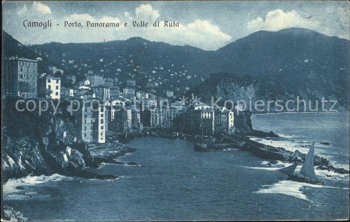 Camogli Porto Panorama e Valle di Ruta