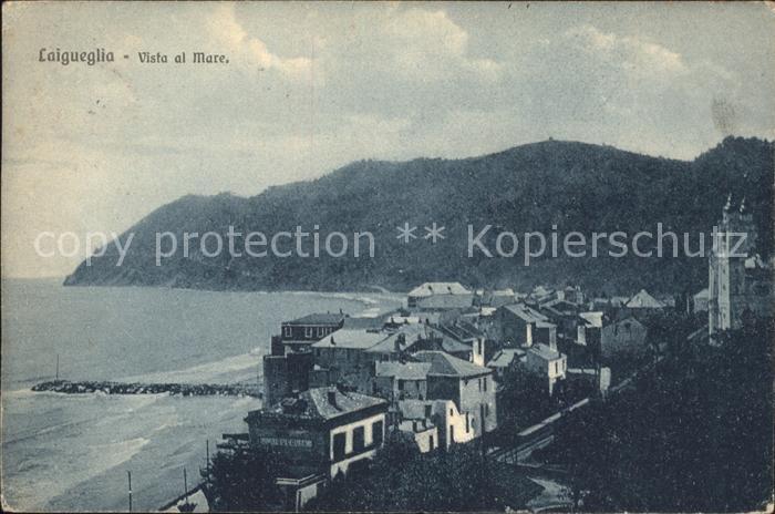 Laigueglia Vista al mare