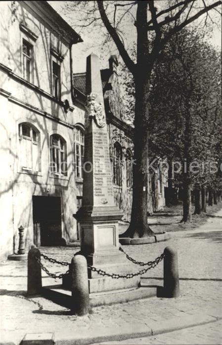 Pulsnitz Sachsen Postsaeule