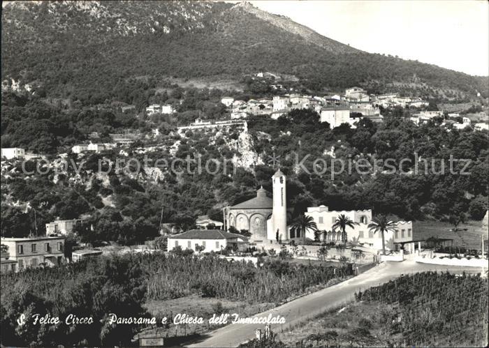 San Felice Circeo Panorama e Chiesa dell'Immacolata