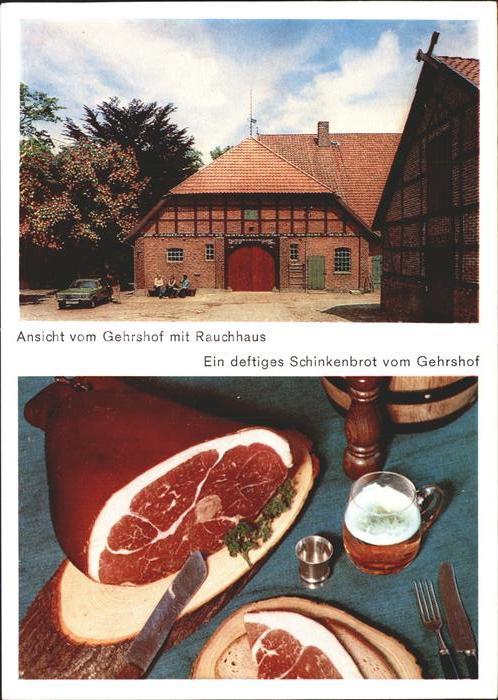 Dohnsen Celle Gehrshof mit Rauchhaus Schinken