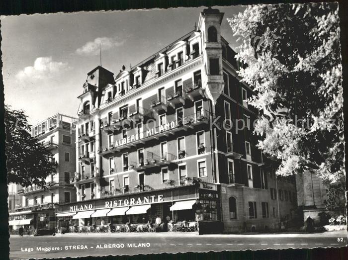Stresa Lago Maggiore Albergo Milano