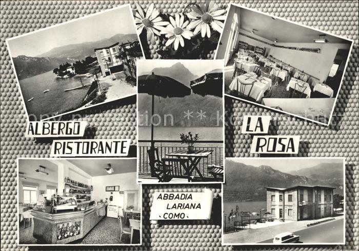 Abbadia Lariana Albergo Ristorante La Rosa