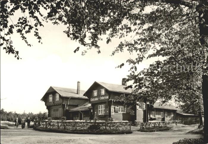 Brotterode Waldschaenke Dreiherrnstein Thueringer Wald