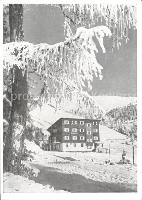 Lachtalhaus Alpenpension Wölzer Tauern Winterimpres