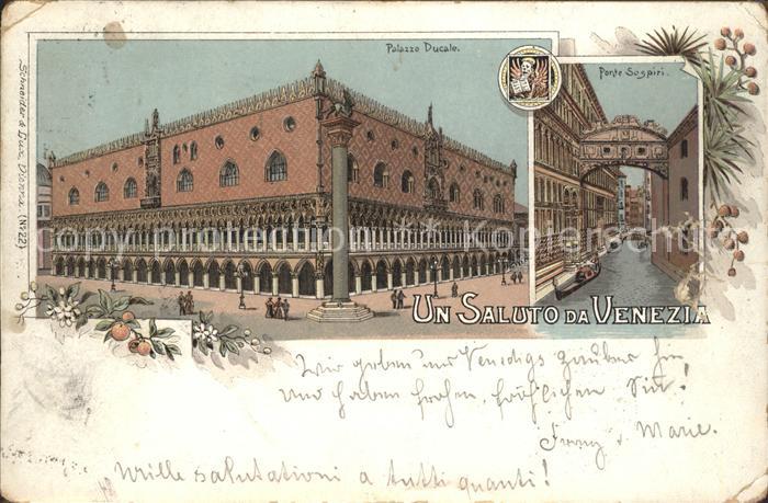 Venezia Venedig Palazzo Ducale Ponte Sospiri