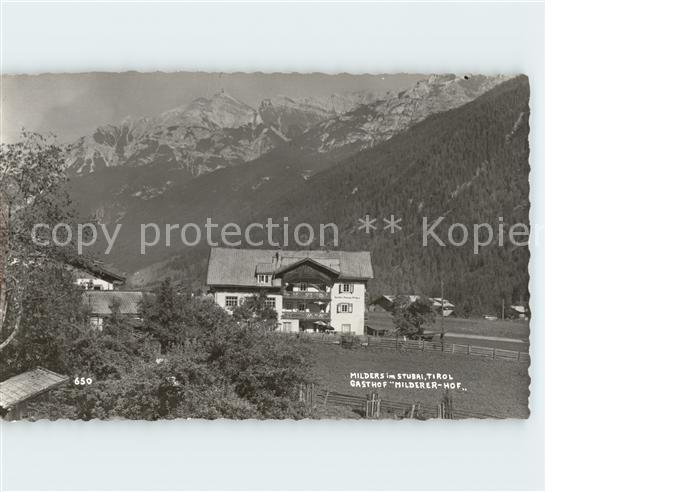 Milders Gasthof Milderer Hof Alpen