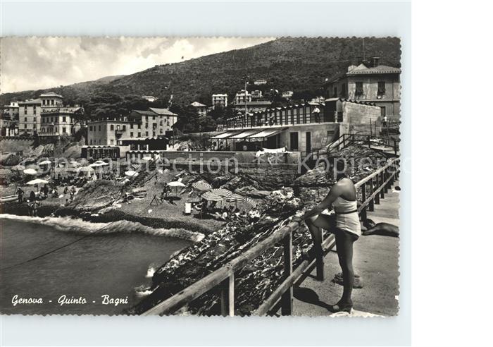 Genova Genua Liguria Quinto Bagni