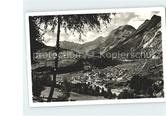 Bormio Gesamtansicht mit Alpenpanorama