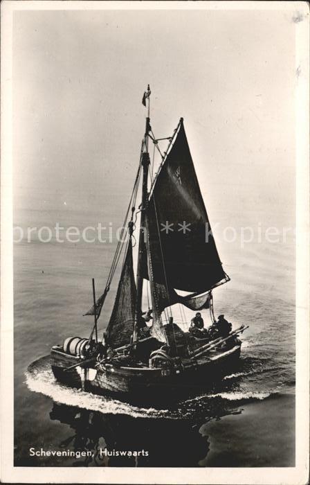 Scheveningen Huiswaarts Fischerboot