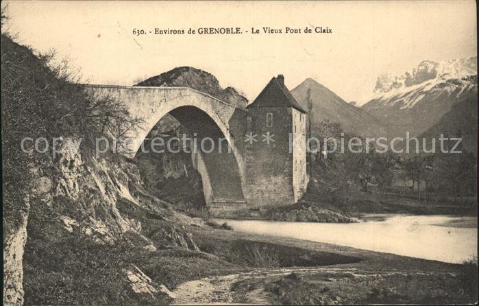Grenoble Le Vieux pont de Claix