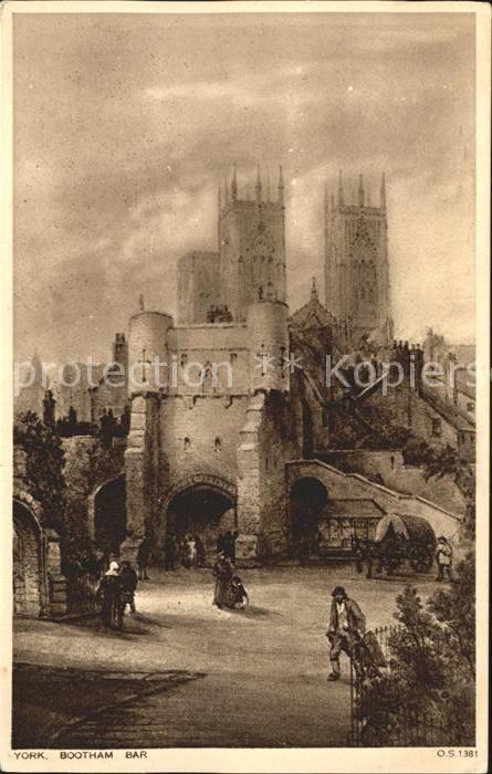 York UK Bootham Bar