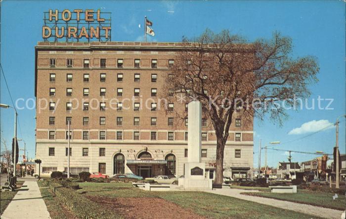 Flint Michigan Durant Hotel