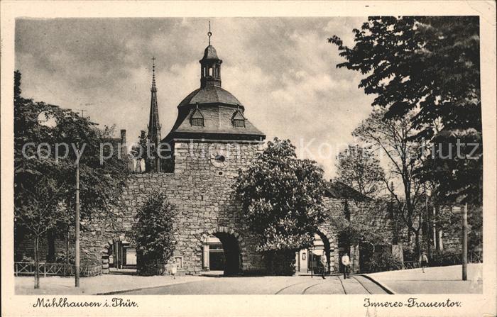 Muehlhausen Thueringen Inneres Frauentor