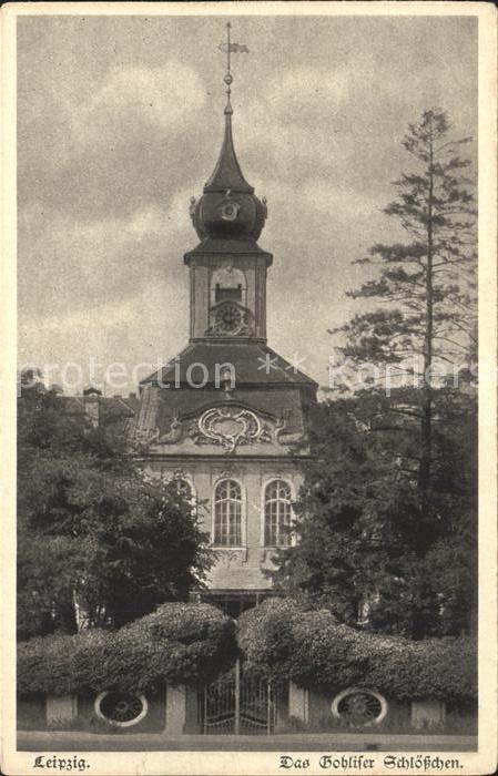 LEIPZIG Sachsen Gobliser Schloesschen