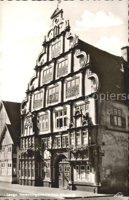 Lemgo Lippe NRW Hexenbuergermeisterhaus