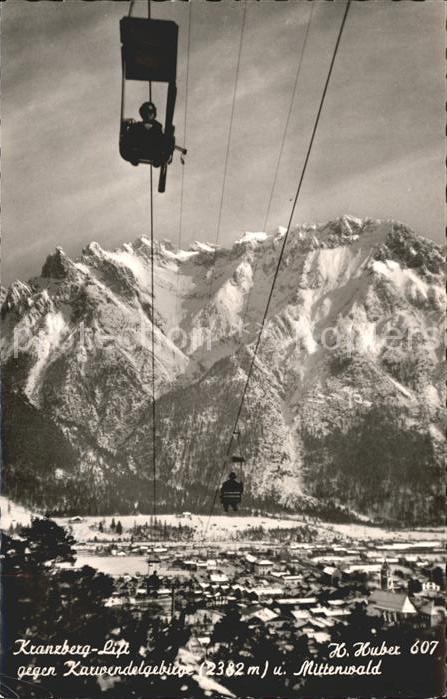 Mittenwald Karwendel Tirol Kranzberg Lift
