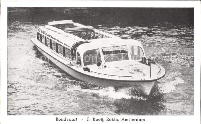 Amsterdam Niederlande Rondvaart