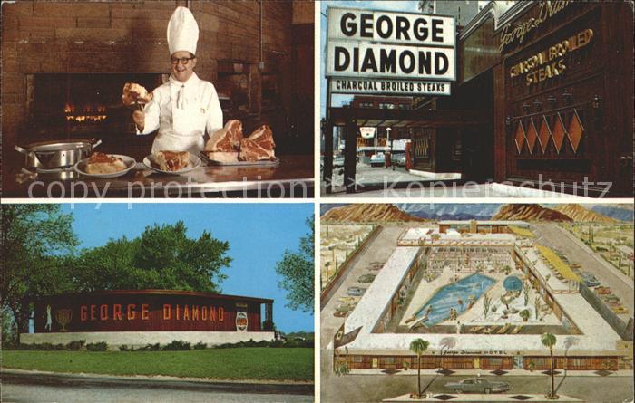 Chicago Illinois George Diamond Charcoal Broiled Steaks