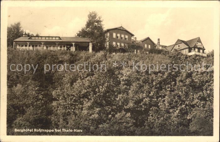 Thale Harz Berghotel Rosstrappe