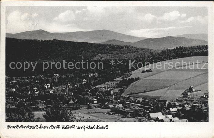 Landeck Westpreussen Radiumbad Landeck Panorama