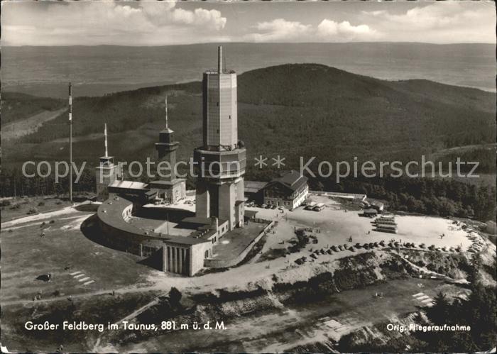 Feldberg Taunus Fliegeraufnahme