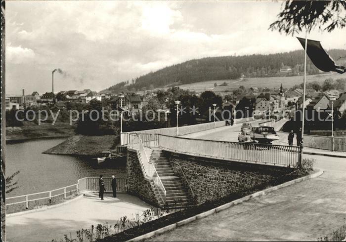 Saalburg Saale Neue Stauseebruecke