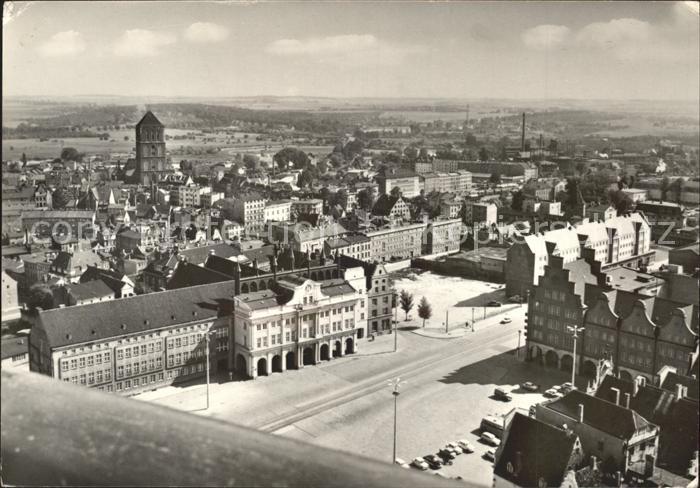ROSTOCK CITY Blick zum Ernst Thaelmann Platz