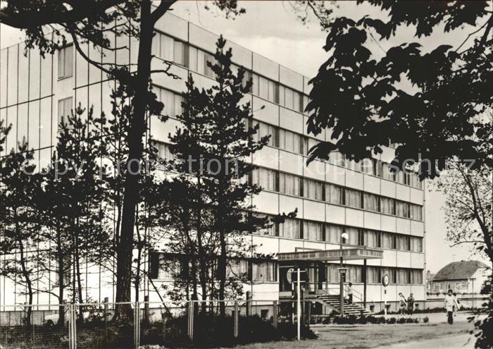 Kuehlungsborn Ostseebad FDGB Erholungsheim Ernst Grube