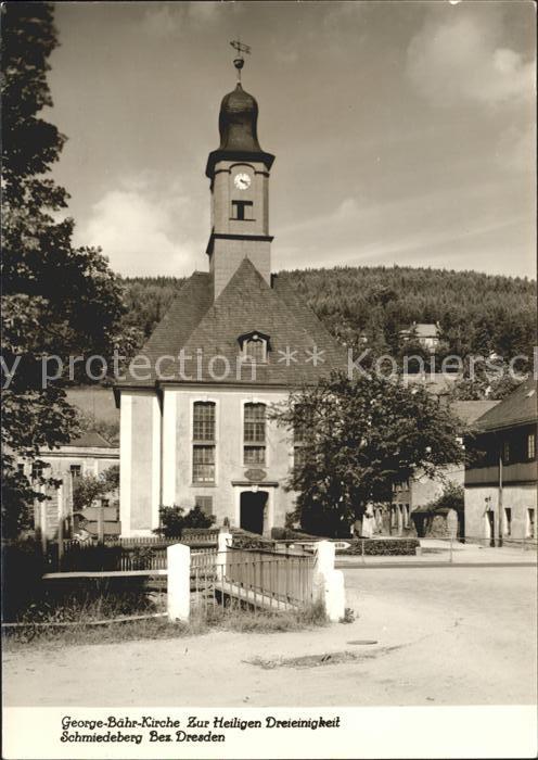 Schmiedeberg Dippoldiswalde George Baehr Kirche Zur Heiligen Dreieinigkeit