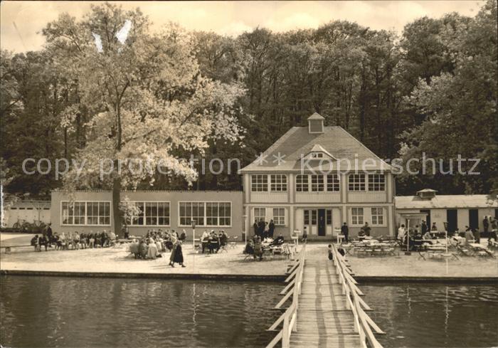 Wermsdorf HO Gaststaette Horstseebad