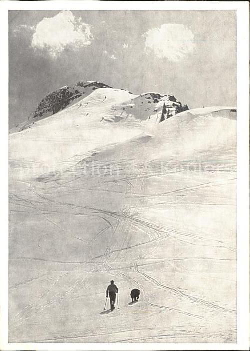 Kitzbuehel Tirol Auf dem Weg zum Schwarzkogel