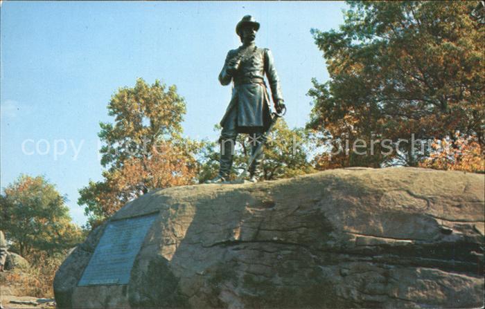 Gettysburg Pennsylvania Warren Monument
