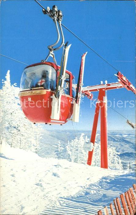 Stowe Vermont Mt. Mansfield Seilbahn Gondel