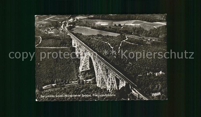 Muengsten Fliegeraufnahme Muengstener Bruecke