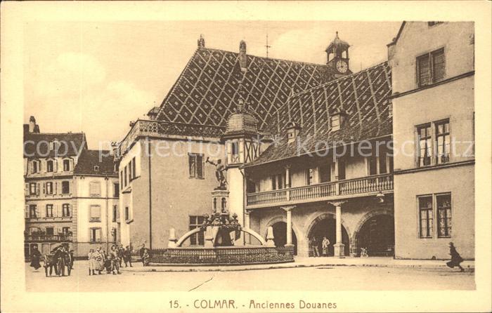 Colmar Haut Rhin Elsass Anciennes Douanes