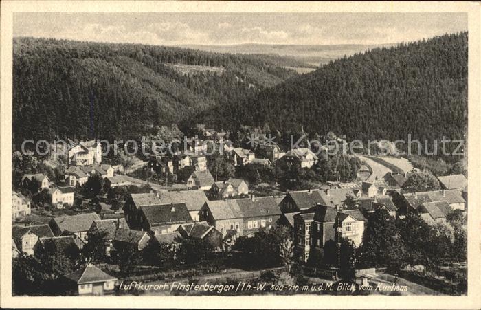 Finsterbergen Blick vom Kurhaus