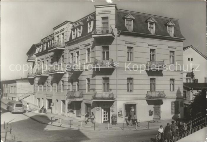 Bansin Ostseebad FDGB Erholungsheim Meeresstrand